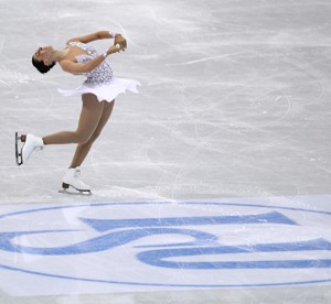 Great Britain's Jenna Mccorkell performs