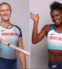 Holly Bradshaw - Dina Asher Smith