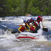 rafting