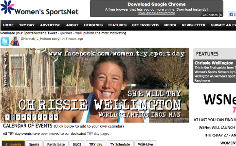 WSNet launches women’s sport TV listings service